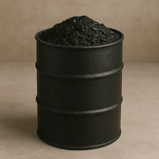 Bituminous mixtures based on natural asphalt